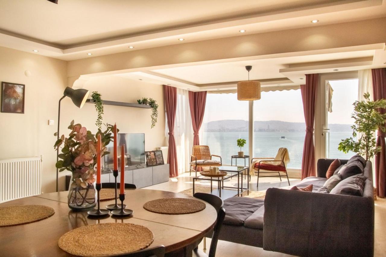 Exceptional Flat With Gorgeous Sea View In Izmir Esmirna Exterior foto