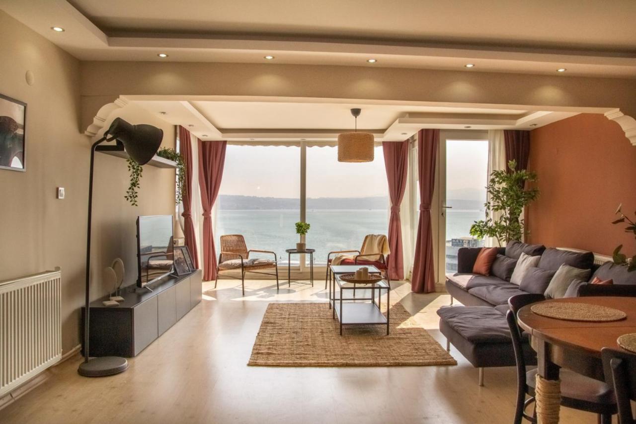 Exceptional Flat With Gorgeous Sea View In Izmir Esmirna Exterior foto