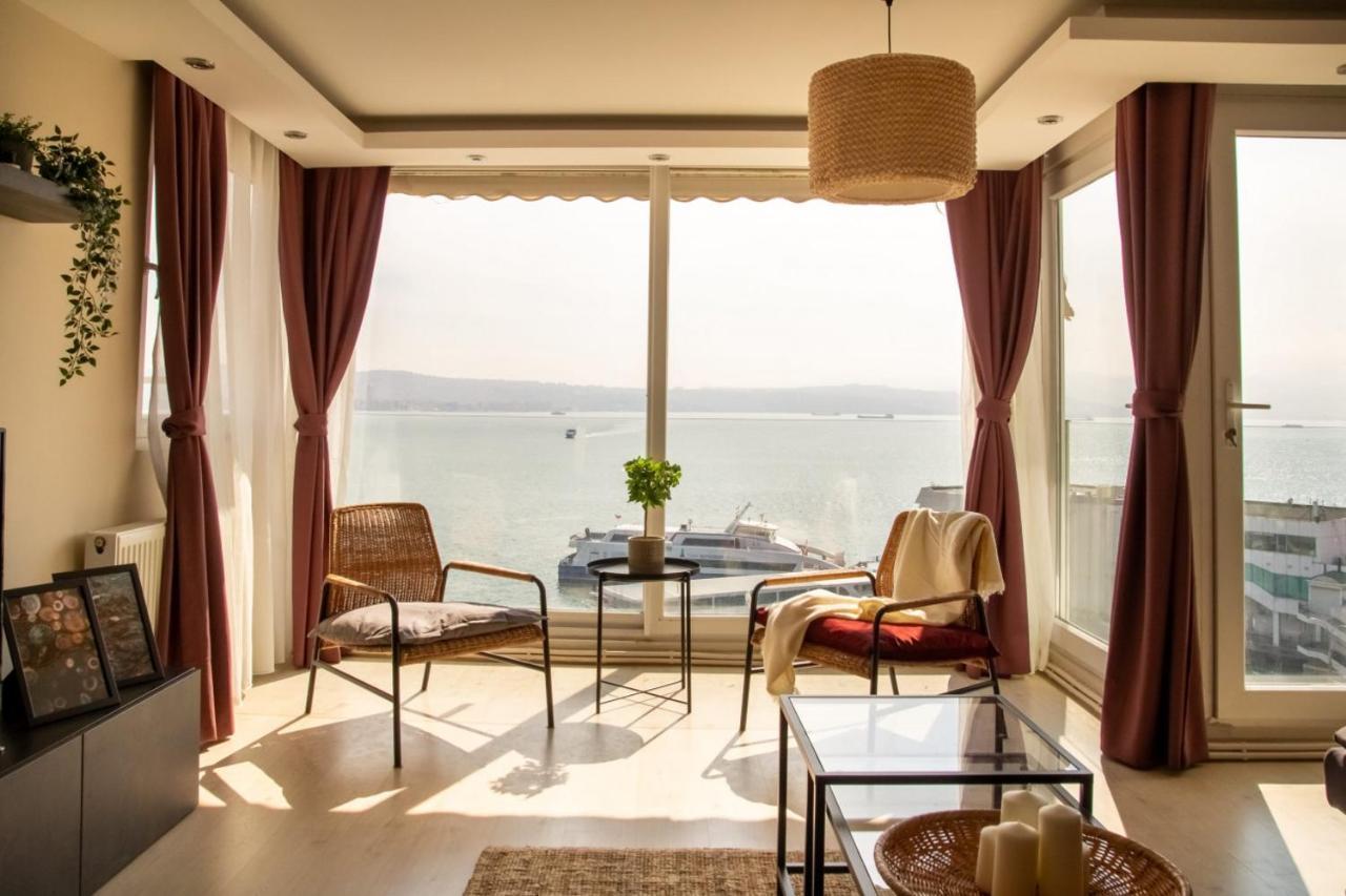 Exceptional Flat With Gorgeous Sea View In Izmir Esmirna Exterior foto